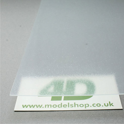 Polypropylene frosted sheet 0.8 × 500 × 650mm