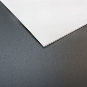 Styrene sheet white 0.75 × 220 × 340mm