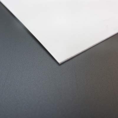 Styrene sheet white 1.0 × 220 × 340mm Pk2