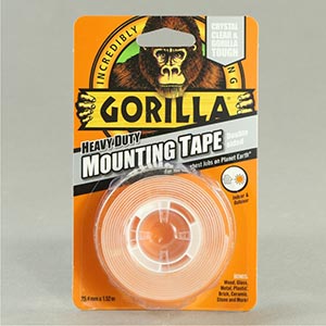 Double sided tape 25mm Gorilla mounting