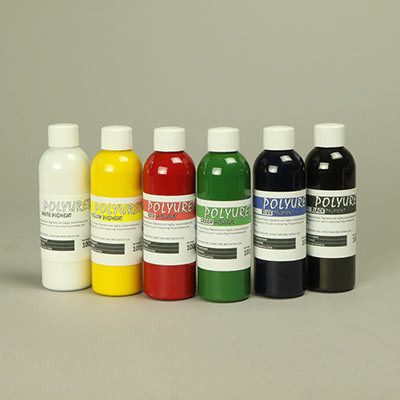 Polyurethane pigments