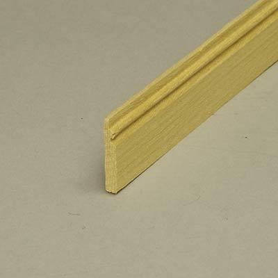 1:12 moulding - skirting board Victorian