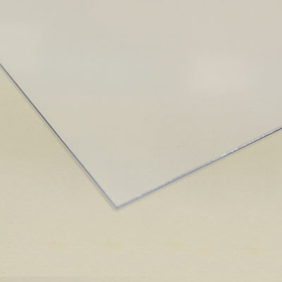 Clear PVC sheet A4 0.5mm Pk3
