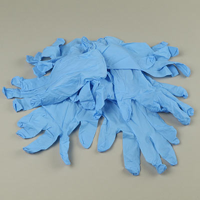 Gloves, nitrile medium Pk5
