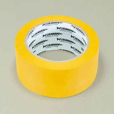 Builders' tape 50mm × 33m yellow