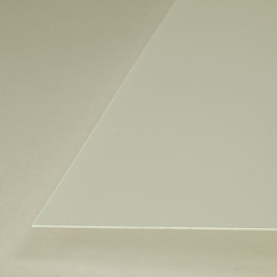 Polypropylene frosted sheet 0.75 × 400 × 600mm