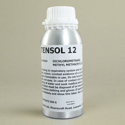 Tensol 12 adhesive
