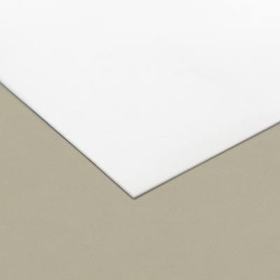 HIPS sheet white 0.5 × 457 × 254mm Pk4