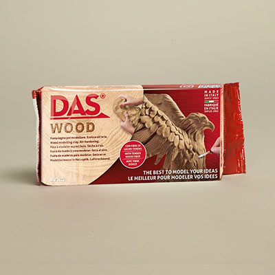 DAS clay wood effect 700g