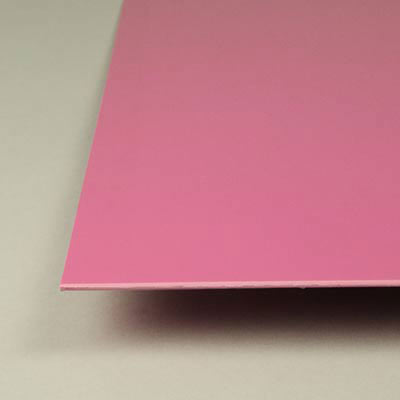 HIPS sheet pink 2.0 × 457 × 508mm Pk10