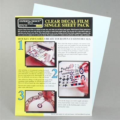 How to use create & print your own Model Decals