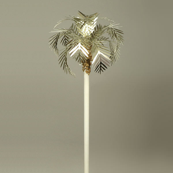 1:25 nickel silver palm model tree