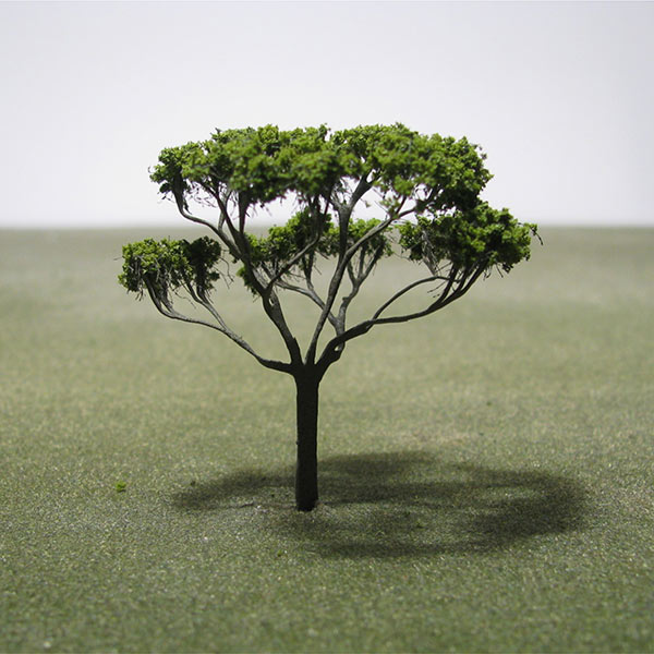 Stone pine model tree