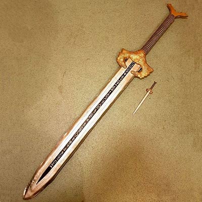 Wonder Woman sword by Stephenie Robinson