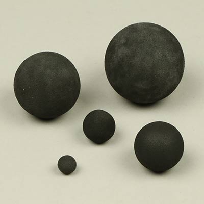 Black EVA foam balls