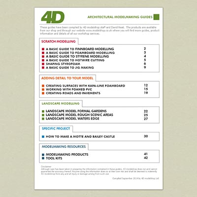 Download our model making guides