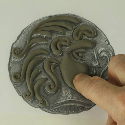 Sculpting with craft foam clay