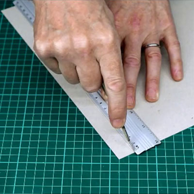 Model Making 101 - cutting card