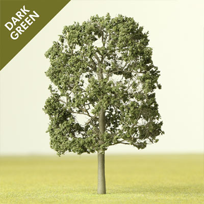 85mm dark green model tree