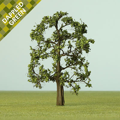 75mm dappled foliage model tree