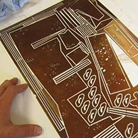 4D modelshop metal etching services in brass