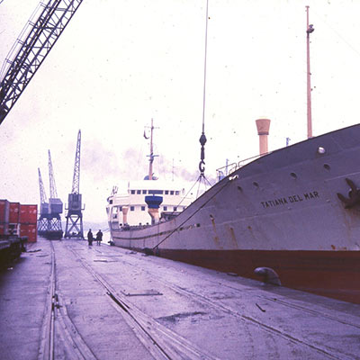 1960's Salford docks