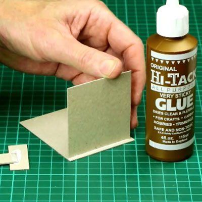 Model Making 101 - gluing card