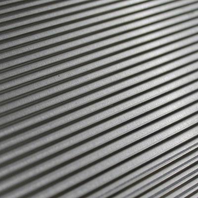 Corrugated aluminium