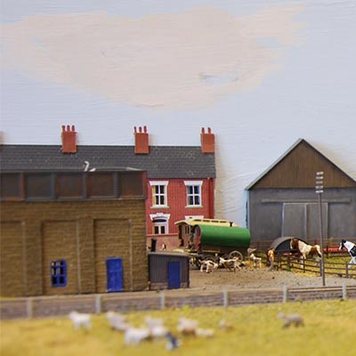 Railway layout by Alastair Knox