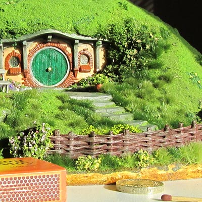 Bag End model by Russell Lane