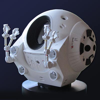 EVA pod model by Russell Lane