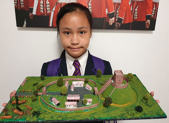 Motte & Bailey model by Amanda Valenzuela