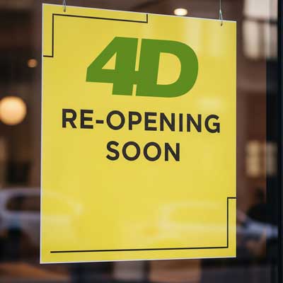 4D modelshop Re-opening
