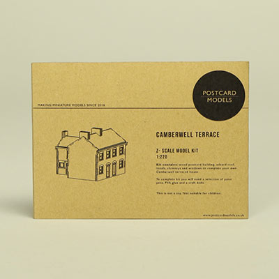 Postcard models 1:220 Camberwell Terrace