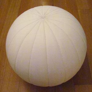 How to make a model pumpkin