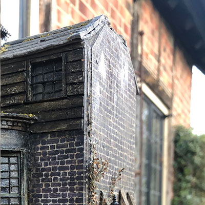 1:48 scale Clennam House from the BBC’s Little Dorrit