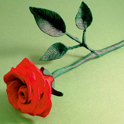 How to make a model Rose from Airdry Clay