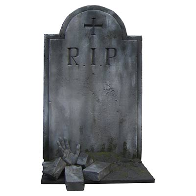 How to make a model Tombstone Prop for Halloween