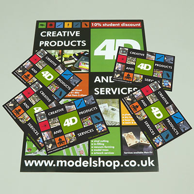 4D modelshop University & Colleges posters