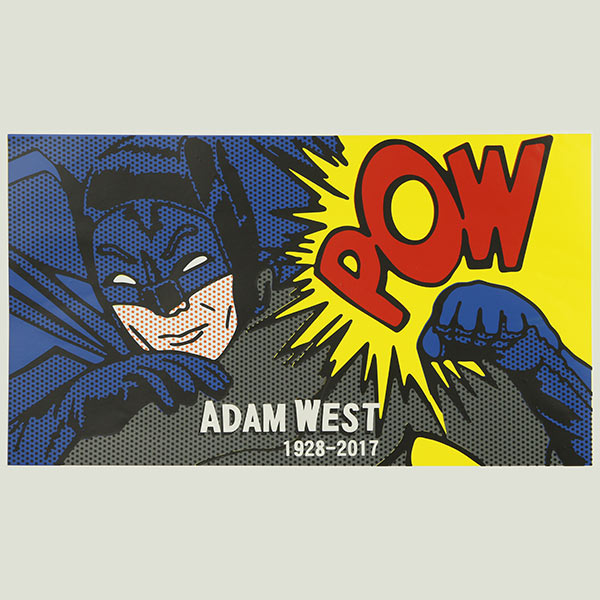 Bespoke Adam West Batman Vinyl Sticker