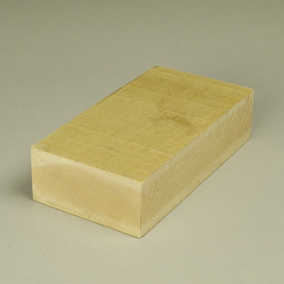 Lime wood block for carving and model making